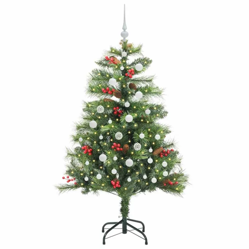 Dirbtinė Kalėdų eglutė Žalia 150 cm PVC ir metalas
