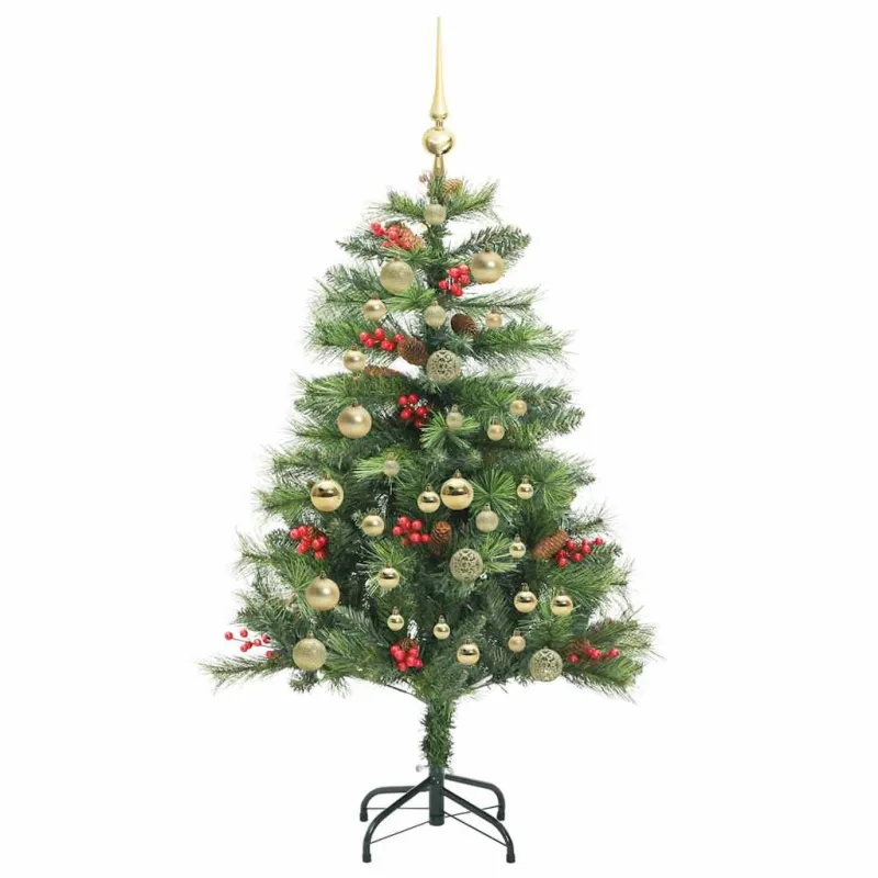 Dirbtinė Kalėdų eglutė Žalia 150 cm PVC ir metalas