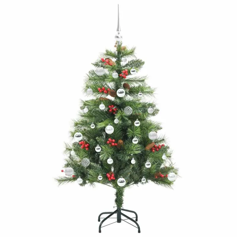 Dirbtinė Kalėdų eglutė Žalia 150 cm PVC ir metalas