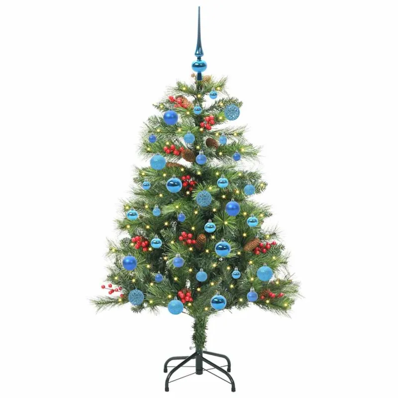 Dirbtinė Kalėdų eglutė Žalia 150 cm PVC ir metalas