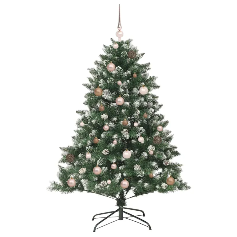 Dirbtinė Kalėdų eglutė Žalia 150 cm PVC, plastikas ir plienas
