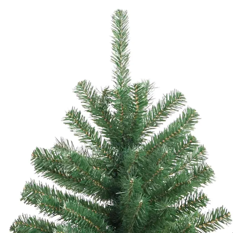 Dirbtinė Sulankstoma Kalėdų Eglutė Žalia 210 cm PVC ir metalas
