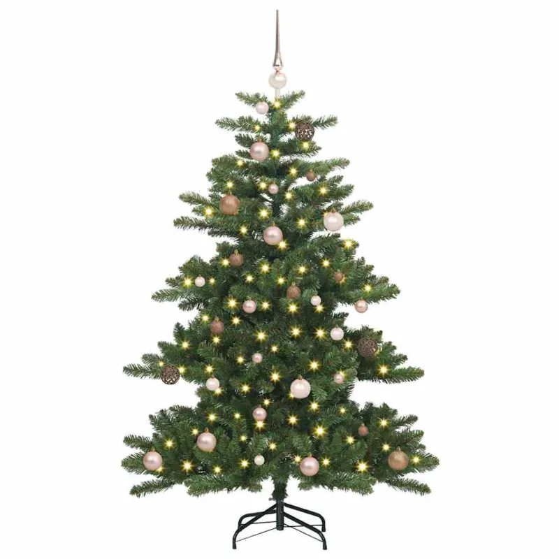 Dirbtinė Sulankstoma Kalėdų Eglutė Žalia 150 cm PVC ir Plienas