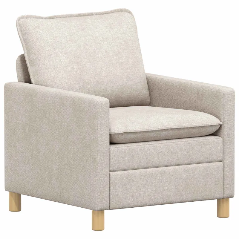 Sofos komplektas 2 pcs Kreminė Poliesteris
