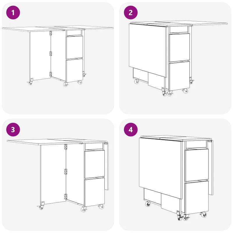 Valgomojo stalas 2 pcs 140 x 80 x 77 cm Apdirbta mediena Balta
