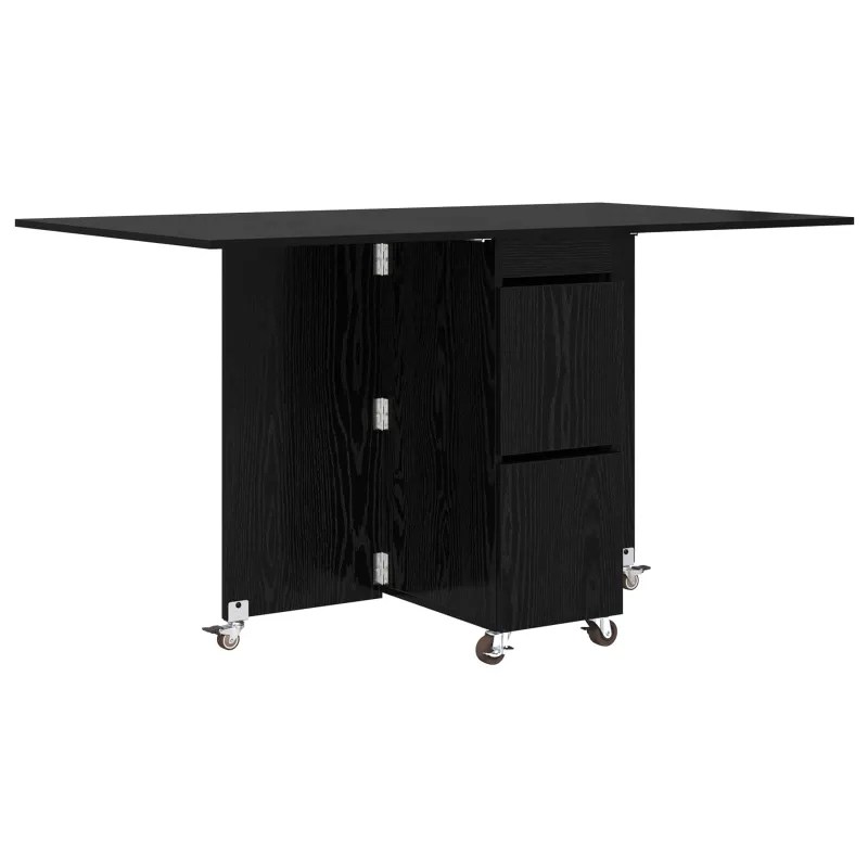 Valgomojo stalas 2 pcs 140 x 80 x 77 cm Apdirbta mediena