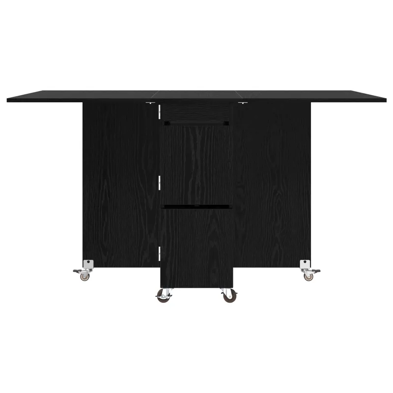 Valgomojo stalas 2 pcs 140 x 80 x 77 cm Apdirbta mediena