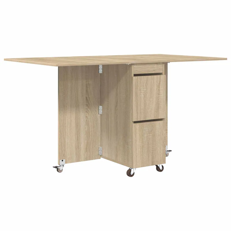 Valgomojo stalas 2 pcs 140 x 80 x 77 cm Apdirbta mediena