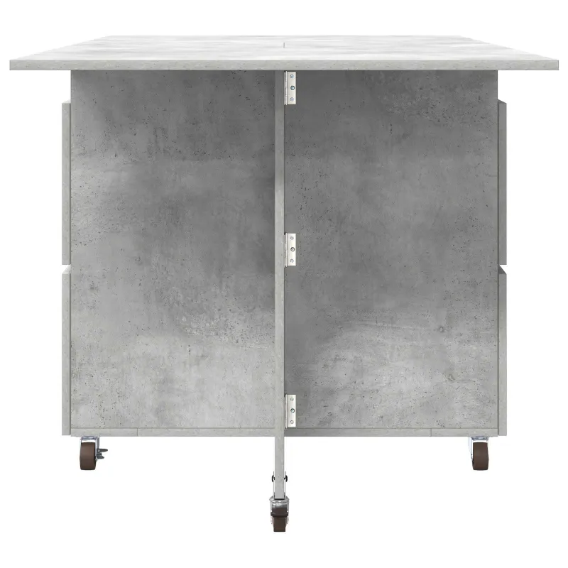 Valgomojo stalas 2 pcs 140 x 80 x 77 cm Apdirbta mediena