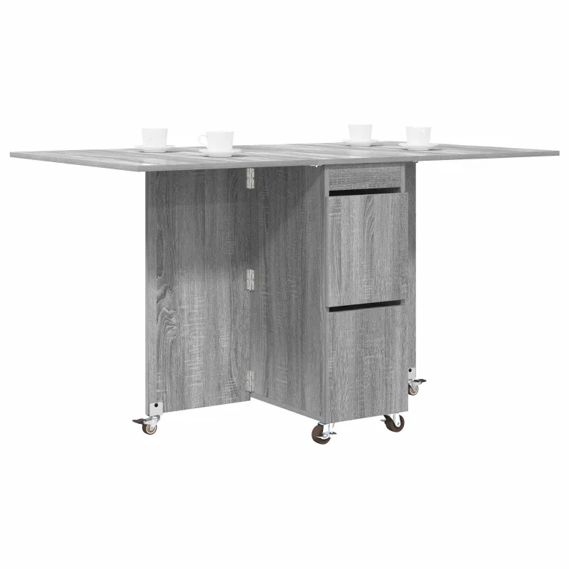 Valgomojo stalas 2 pcs 140 x 80 x 77 cm Apdirbta mediena