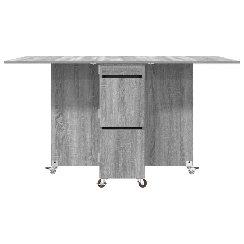 Valgomojo stalas 2 pcs 140 x 80 x 77 cm Apdirbta mediena