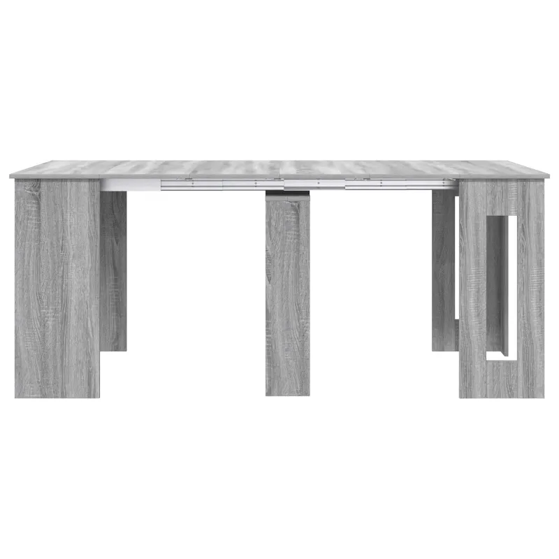 Valgomojo stalas 180 x 85 x 75 cm Apdirbta mediena Pilka Sonoma
