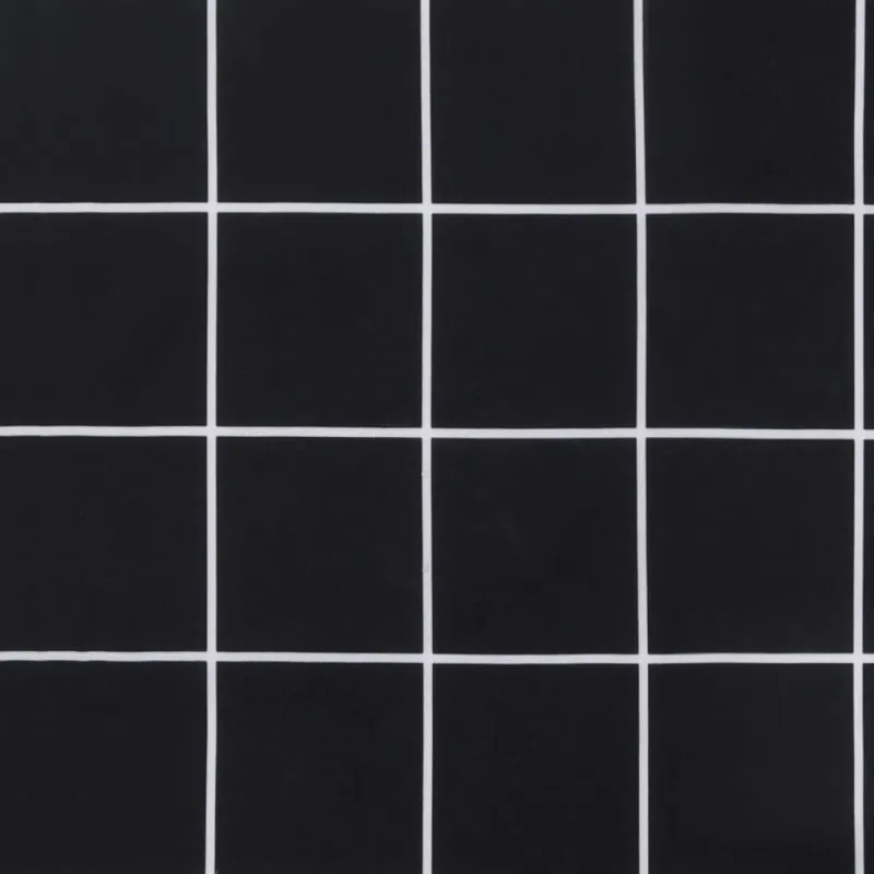 Sodo suoliuko pagalvėlė, 110x50x7cm, audinys, juodi langeliai