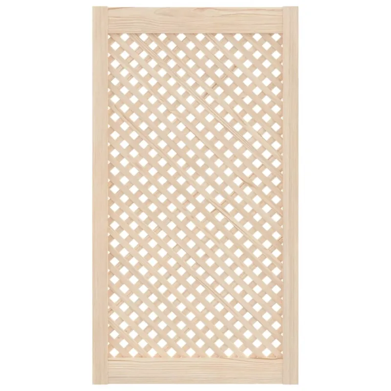 Spintelės durelės, 2vnt., 49,5x99cm, pušis, grotelių dizaino