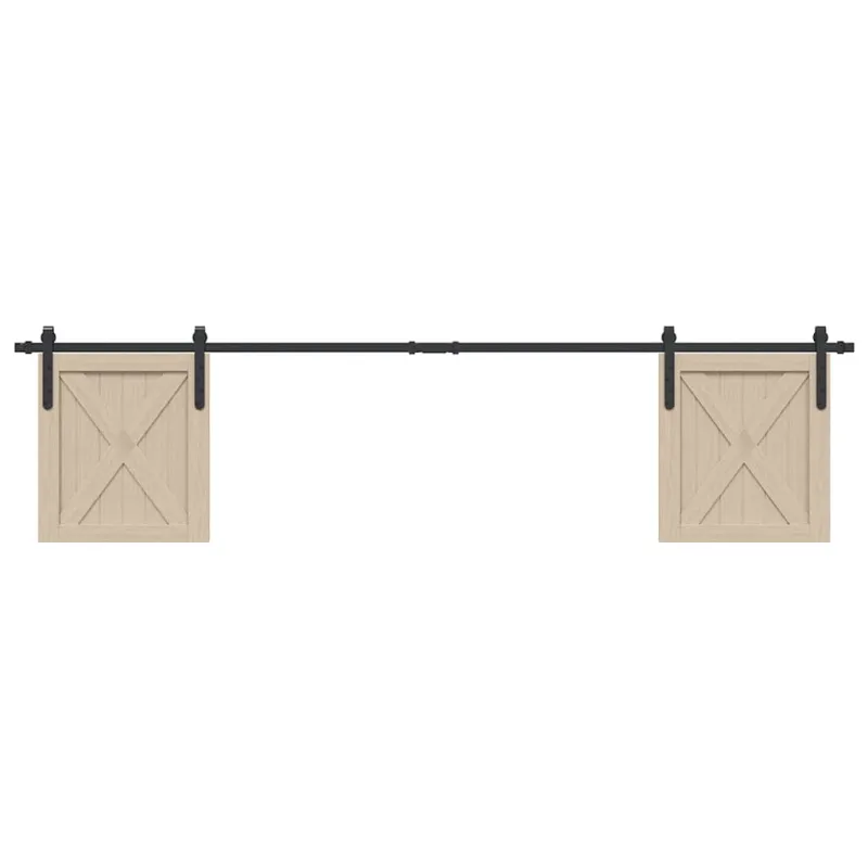 stumdomų spintelių durų komplektas 213 cm anglinis plienas