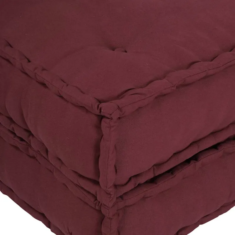 Modulinė sofa, kaštoninės spalvos, 70x70x54 cm, audinys