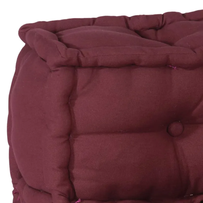 Modulinė sofa, kaštoninės spalvos, 70x70x54 cm, audinys