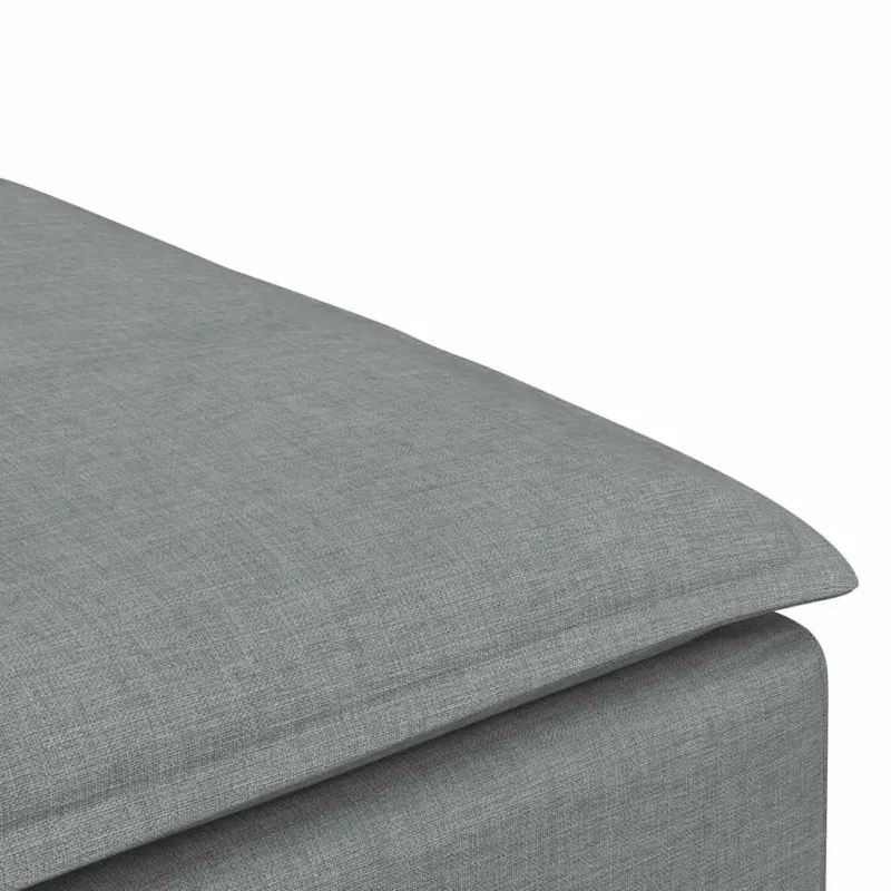 Modulinė sofa, pakojų pakojis, šviesiai pilka, 100x100x48 cm
