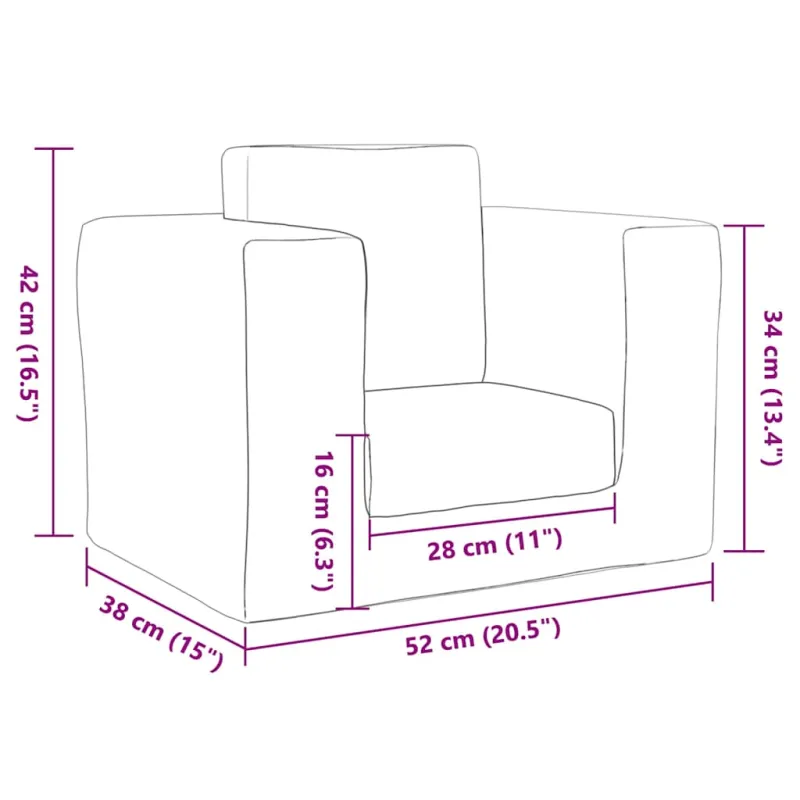Vaikiška sofa-lova, antracito spalvos, minkštas pliušas