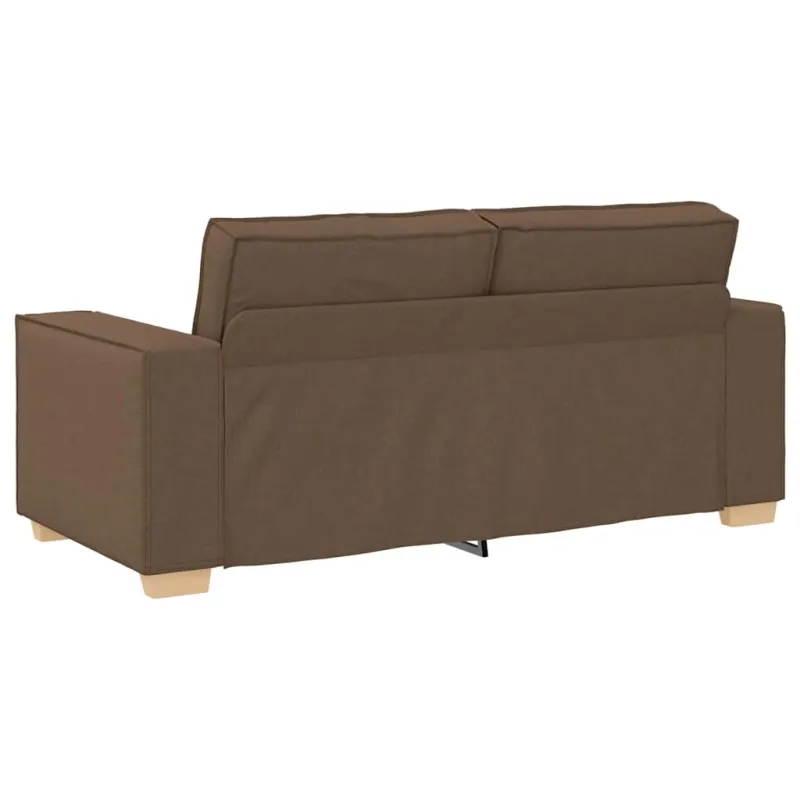 Dvivietė sofa, ruda, 180x78x84 cm, audinys