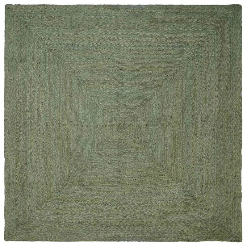 Zoninės kiliminės dangos Alyvuogių žalia 200 x 200 cm Džiutas