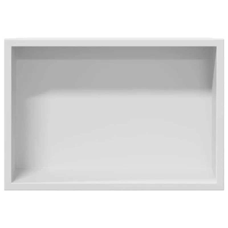 Dušo niša Balta 30 x 20 x 9,5 cm Nerūdijantis Plienas