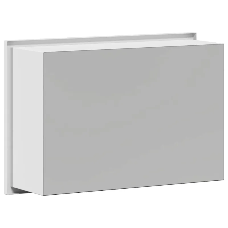 Dušo niša Balta 30 x 20 x 9,5 cm Nerūdijantis Plienas