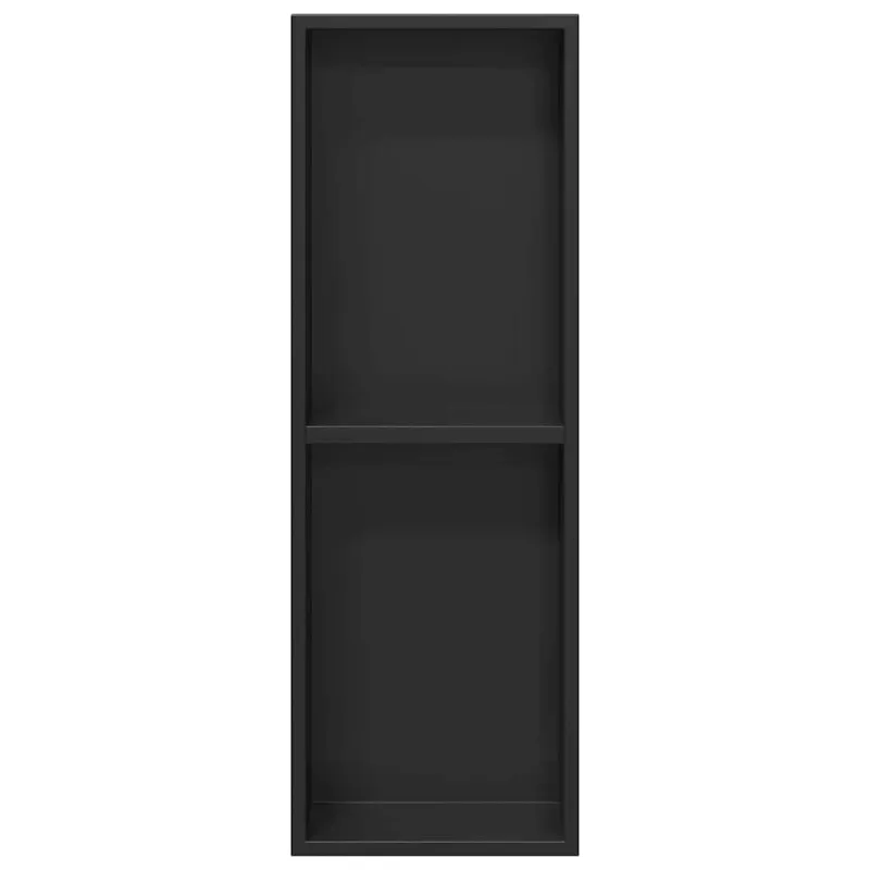 Dušo niša Juodas 60 x 20 x 9,5 cm Nerūdijantis Plienas