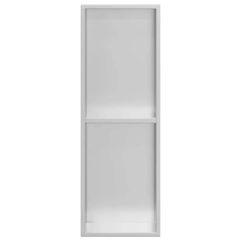 Dušo niša Sidabro 60 x 20 x 9,5 cm Nerūdijantis Plienas