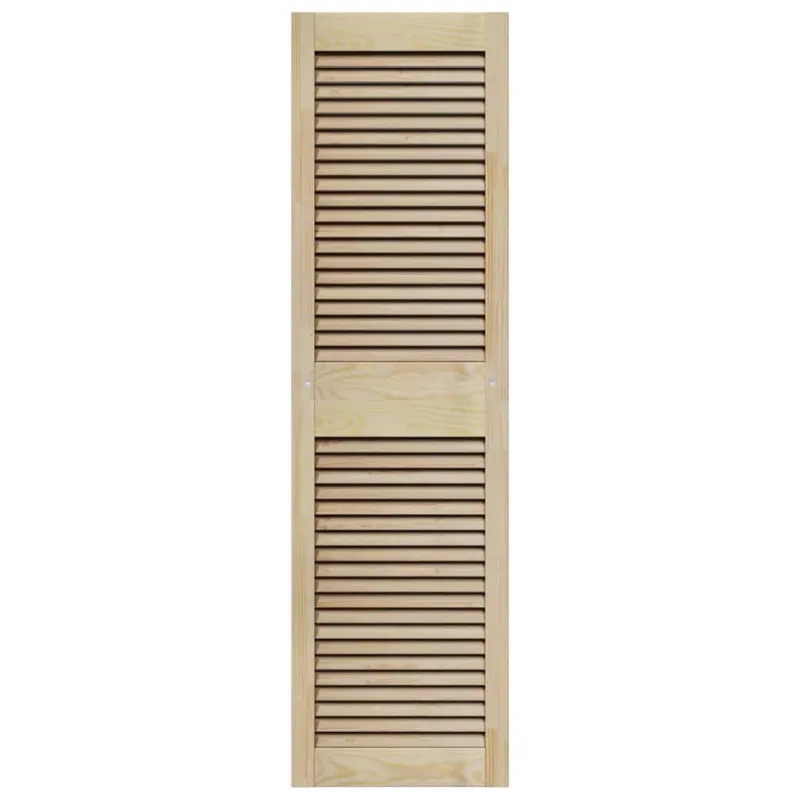 Spintelės durys su durimis Natūrali 140,5 x 2,1 x 39,5 cm