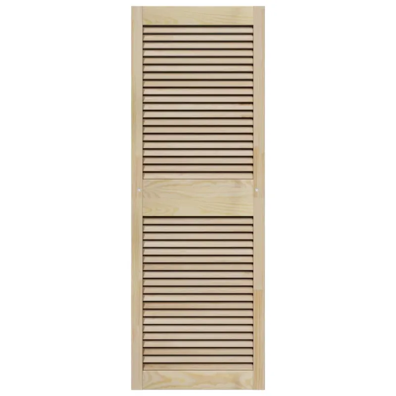 Spintelės durys su durimis 2 pcs Natūrali 49,5 x 2,1 x 140,5 cm