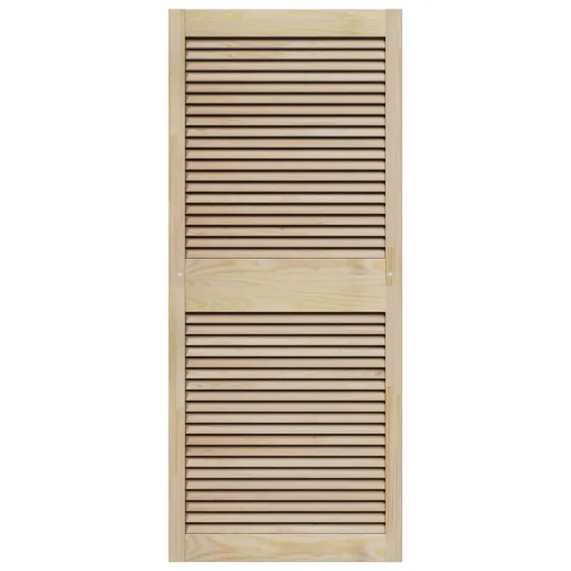 Spintelės durys su durimis Natūrali 140,5 x 2,1 x 59,5 cm