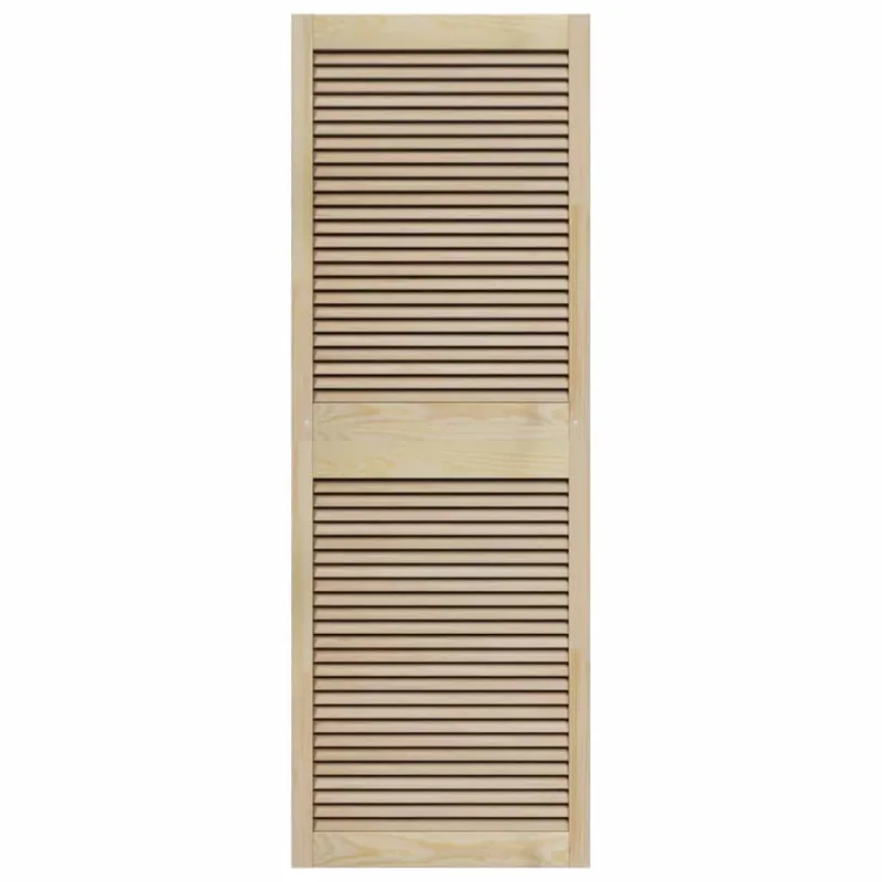 Spintelės durys su durimis Natūrali 170 x 2,1 x 59,5 cm