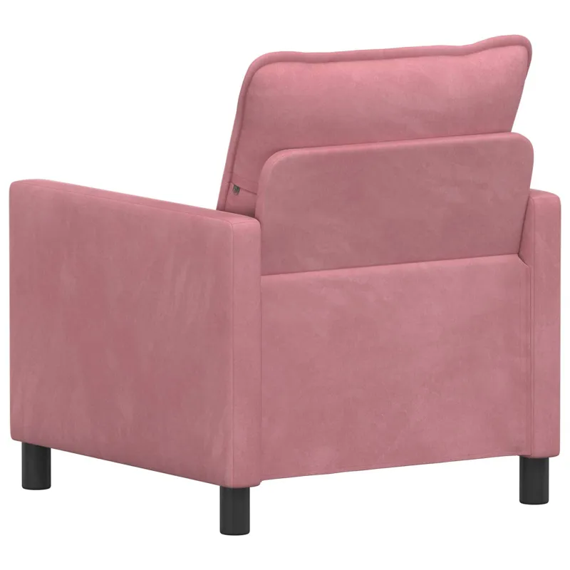 Sofa Rožinė 76 x 81 x 87,5 cm Aksomas