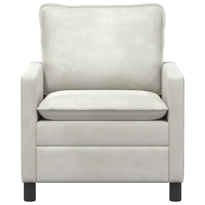 Sofa Kreminė 76 x 81 x 87,5 cm Aksomas