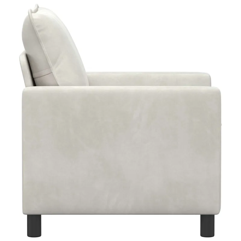 Sofa Kreminė 76 x 81 x 87,5 cm Aksomas