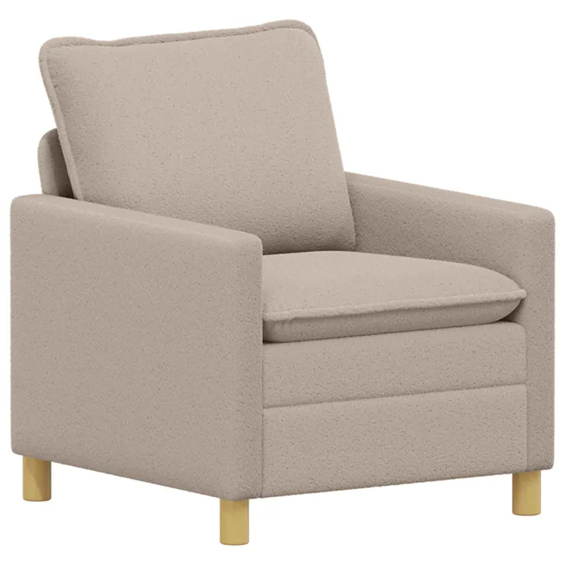 Sofa Šviesiai pilka 76 x 81 x 87,5 cm Audinys