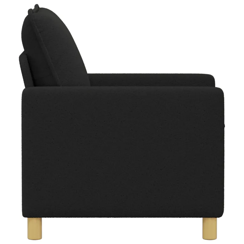Sofa Juoda 76 x 81 x 87,5 cm Audinys