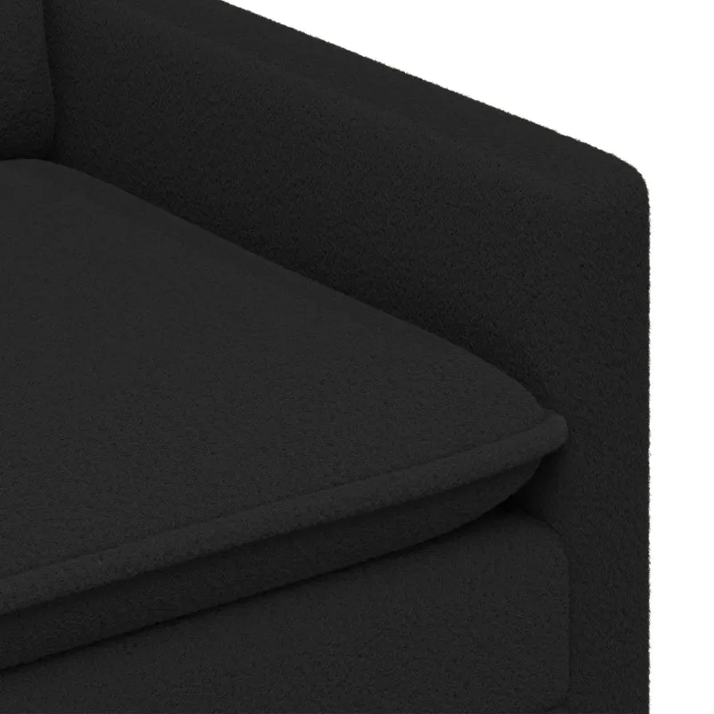 Sofa Juoda 76 x 81 x 87,5 cm Audinys