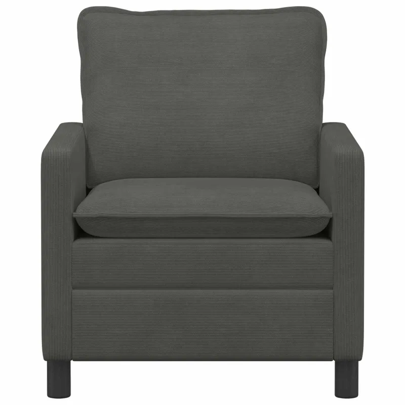 Sofa Tamsiai pilka 76 x 81 x 87,5 cm Audinys
