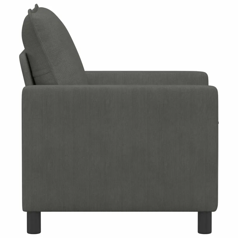 Sofa Tamsiai pilka 76 x 81 x 87,5 cm Audinys