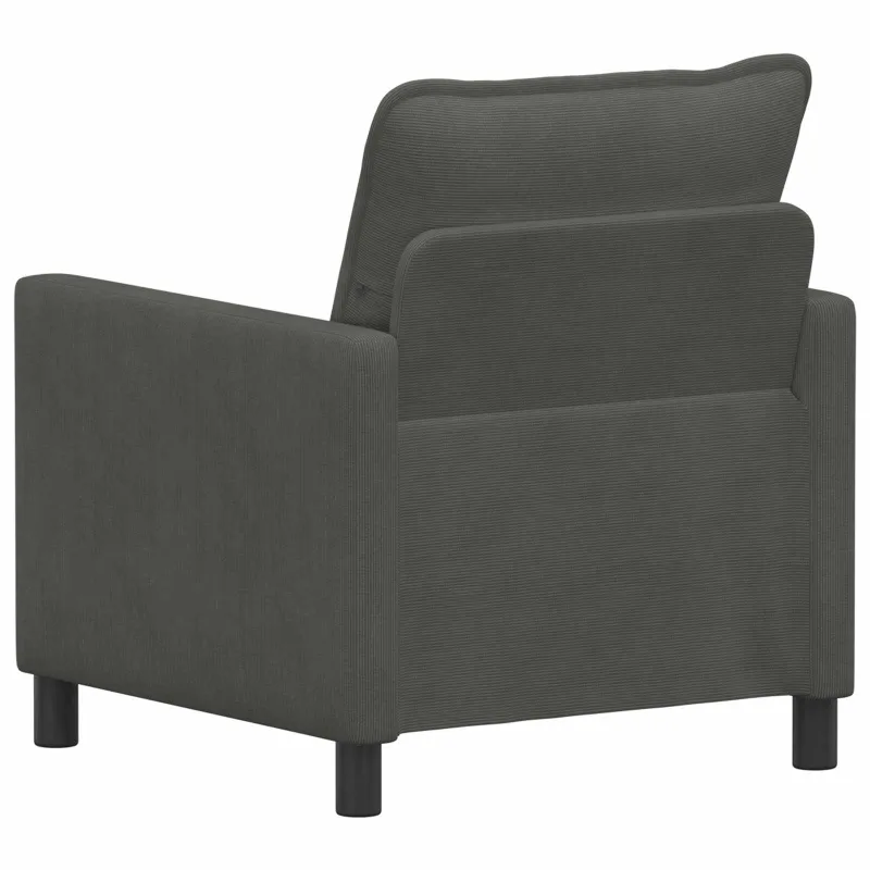 Sofa Tamsiai pilka 76 x 81 x 87,5 cm Audinys