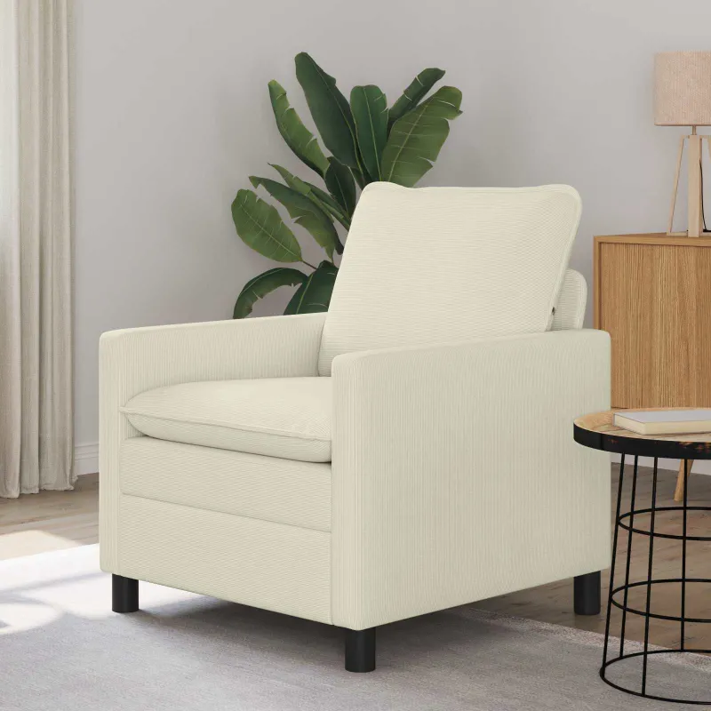 Sofa Kreminė 76 x 81 x 87,5 cm Audinys