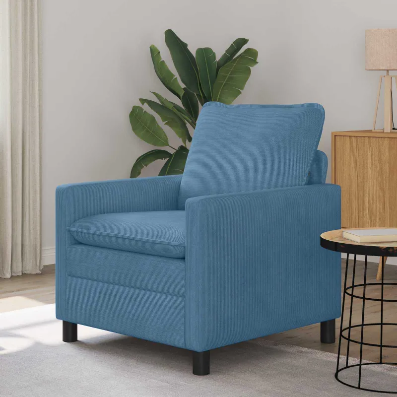 Sofa Mėlyna 76 x 81 x 87,5 cm Audinys