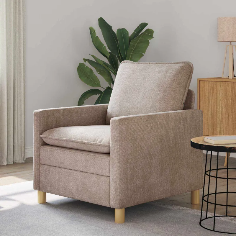 Sofa Smėlio 76 x 81 x 87,5 cm Poliesteris