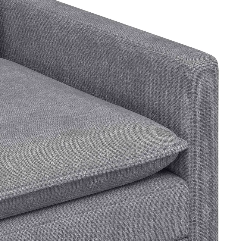 Sofa Šviesiai pilka 76 x 81 x 87,5 cm Poliesteris