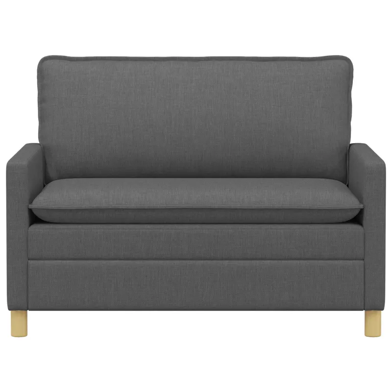 Sofa Tamsiai pilka 126 x 81 x 87,5 cm Audinys