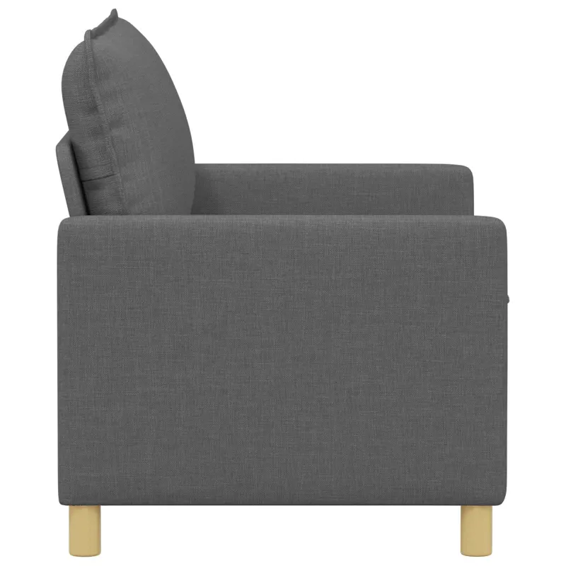 Sofa Tamsiai pilka 126 x 81 x 87,5 cm Audinys
