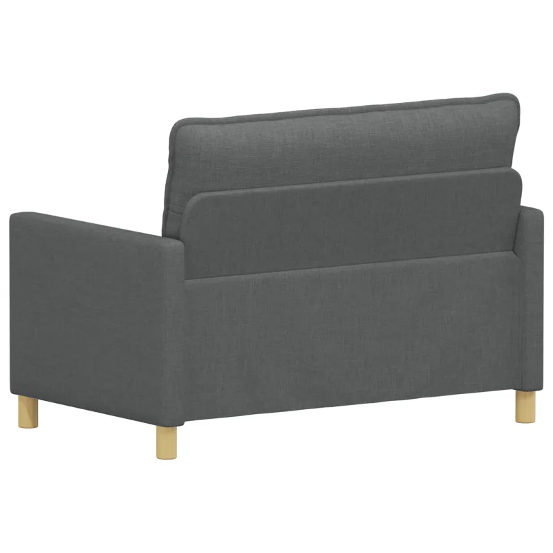 Sofa Tamsiai pilka 126 x 81 x 87,5 cm Audinys