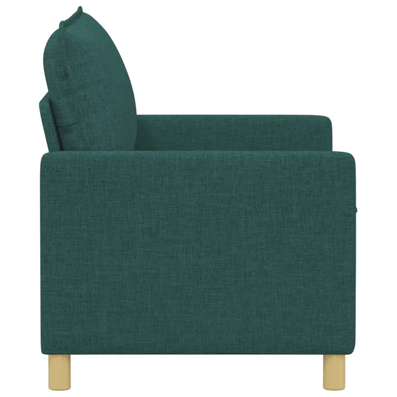 Sofa Tamsiai žalia 126 x 81 x 87,5 cm Audinys